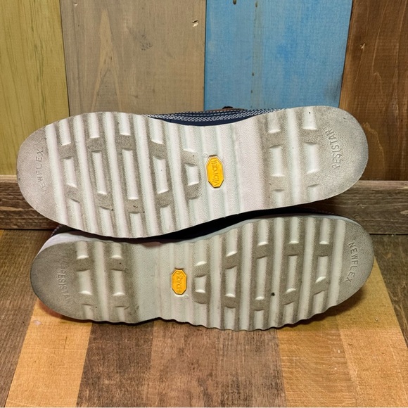 🥾 Timberland Euro Sprint Hiker Boots – A1FVC – Brown & Blue Leather – Size 10.5 - Picture 9 of 10